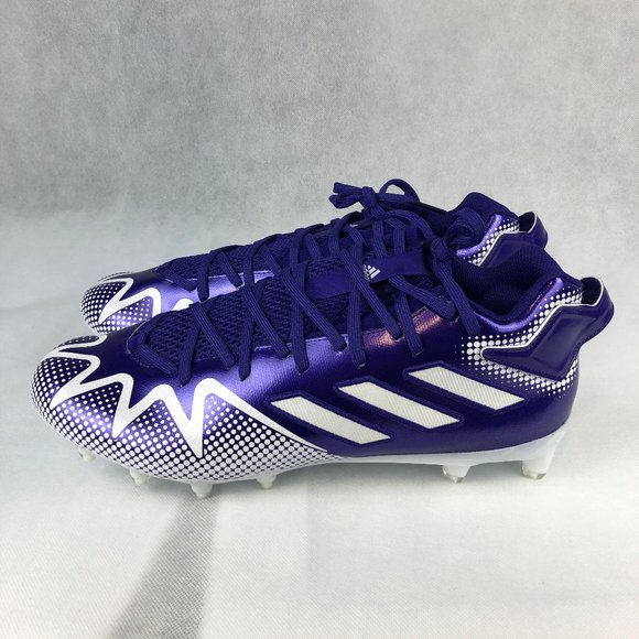Adidas Freak 22 Team Purple White Football Cleats HP8769 US Men's Size 13 - Picture 3 of 8